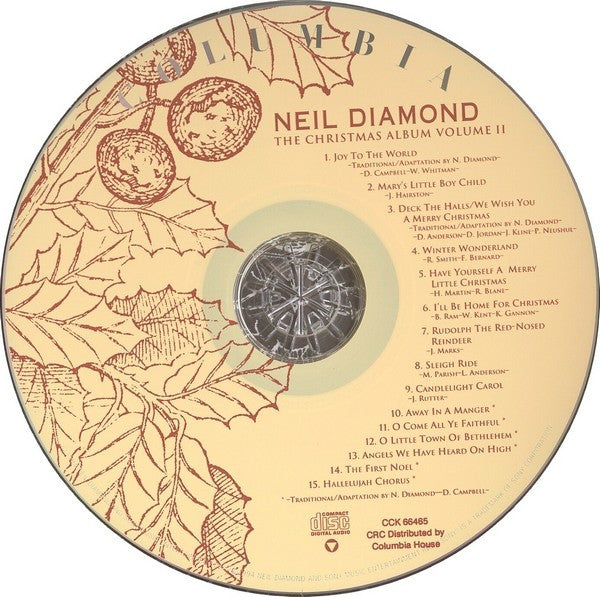 Neil Diamond : The Christmas Album Volume II (CD, Album, Club)