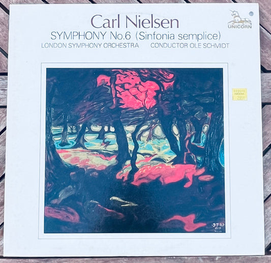 Carl Nielsen, London Symphony Orchestra, Ole Schmidt : Symphony No. 6 (Sinfonia Semplice) (LP)