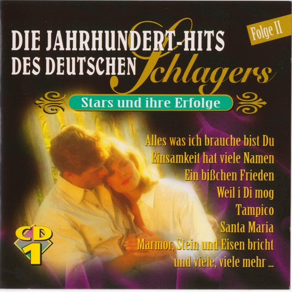 Various : Die Jahrhundert-Hits Des Deutschen Schlagers - Folge II - Stars Und Ihre Erfolge (2xCD, Comp + Box)