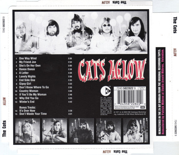 The Cats : Aglow (CD, Album, Copy Prot., RM)