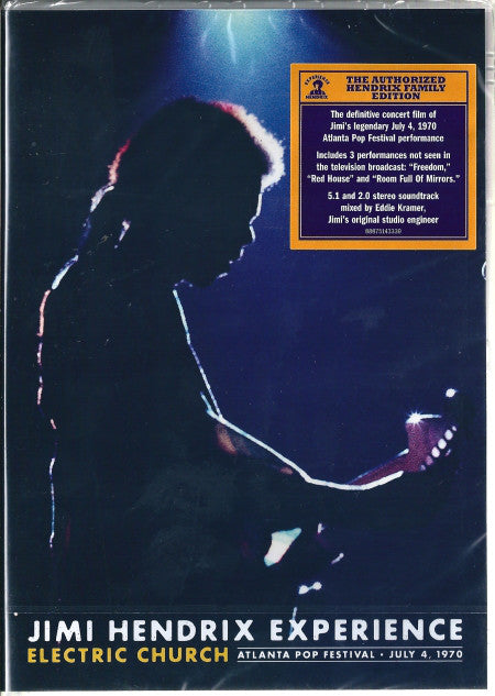 The Jimi Hendrix Experience : Electric Church (Atlanta Pop Festival · July 4, 1970) (DVD-V, Copy Prot., Multichannel, NTSC)