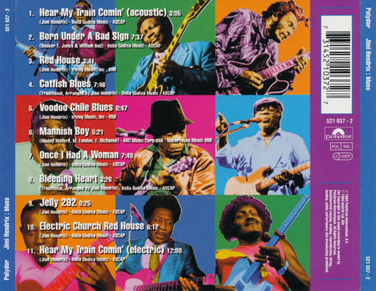 Jimi Hendrix : Blues (CD, Comp)