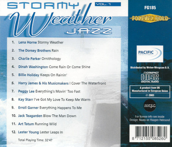 Various : Stormy Weather Jazz Vol.1 (CD, Comp)
