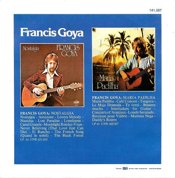 Francis Goya : Café Concert (7", Single)