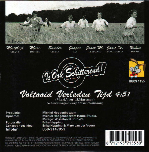 Is Ook Schitterend : V.V.T. (Voltooid Verleden Tijd) (CD, Single, Car)