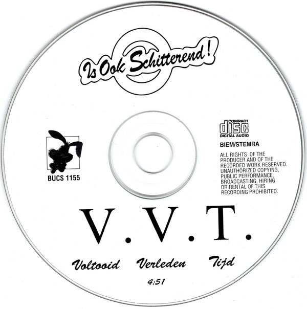 Is Ook Schitterend : V.V.T. (Voltooid Verleden Tijd) (CD, Single, Car)