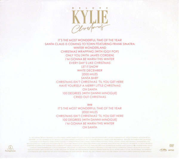 Kylie Minogue : Kylie Christmas (CD, Album + DVD-V, NTSC + Dlx)