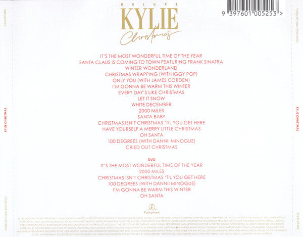 Kylie Minogue : Kylie Christmas (CD, Album + DVD-V, NTSC + Dlx)