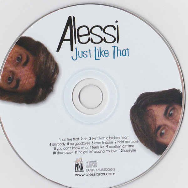 Alessi : Just Like That (CD, Album)