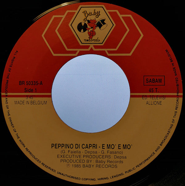 Peppino Di Capri : E Mo E Mo (Te Voglio Bene) (7")