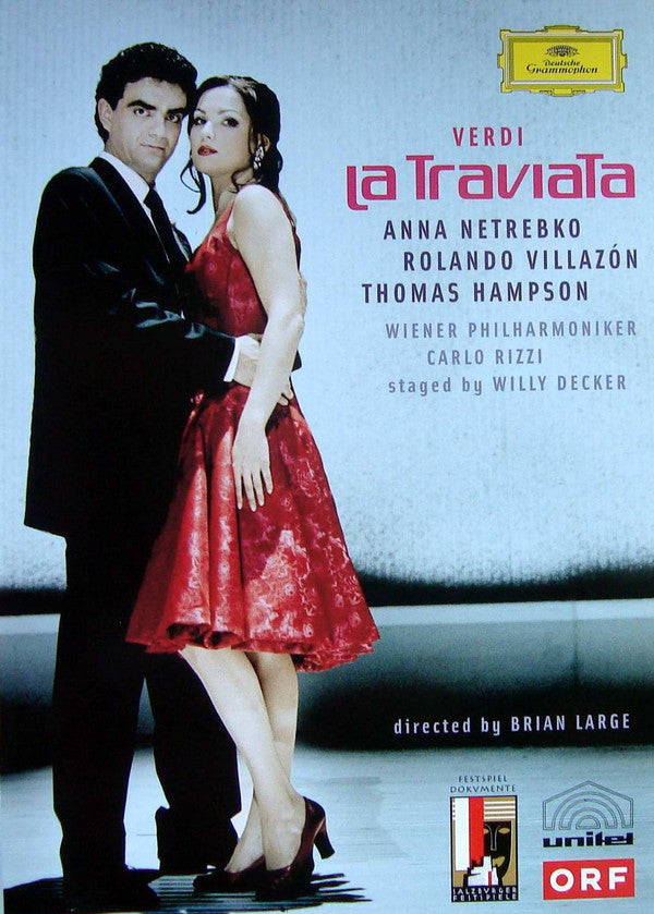 Giuseppe Verdi / Anna Netrebko, Rolando Villazón, Thomas Hampson, Wiener Philharmoniker, Carlo Rizzi, Willy Decker, Brian Large : La Traviata (DVD-V, Multichannel, NTSC)