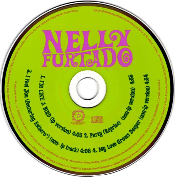 Nelly Furtado : I'm Like A Bird (CD, Maxi)
