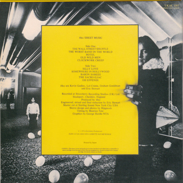 10cc : Sheet Music (CD, Album, Ltd, RE, Pap)