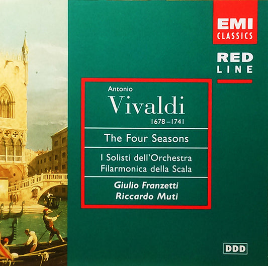 Antonio Vivaldi, Giulio Franzetti, Riccardo Muti, Filarmonica Della Scala : The Four Seasons (CD, Comp, RE)