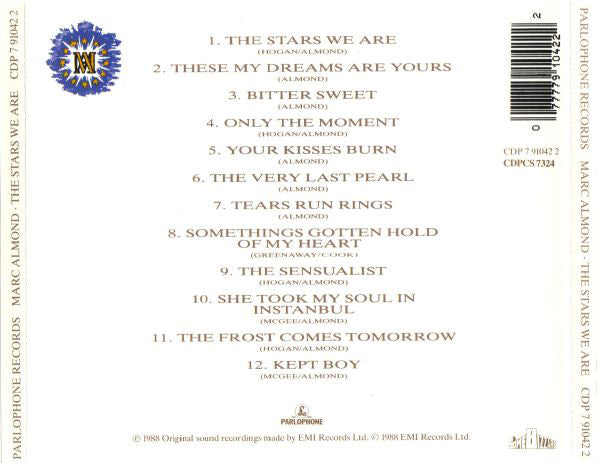 Marc Almond : The Stars We Are (CD, Album)