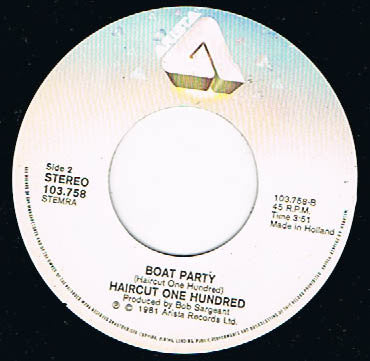 Haircut One Hundred : Favourite Shirts (Boy Meets Girl) (7", Single)