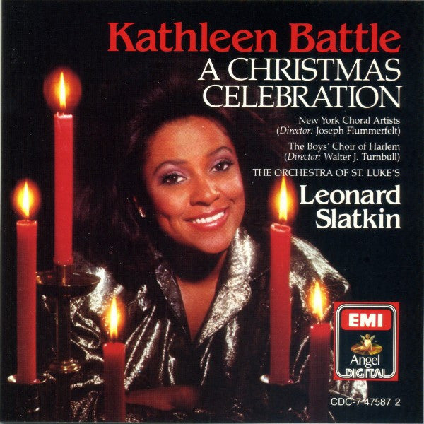 Kathleen Battle, New York Choral Artists, The Boys Choir Of Harlem, Orchestra Of St. Luke's, Leonard Slatkin : A Christmas Celebration (CD, Album)