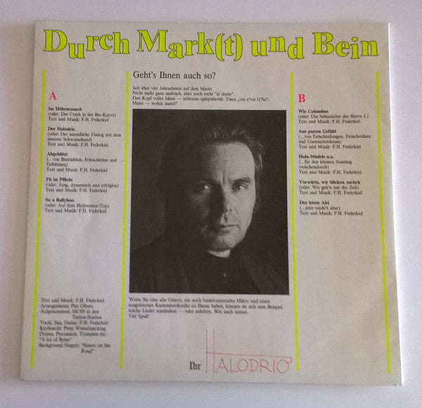Halodrio : Durch Mark(t) Und Bein (LP, Album)