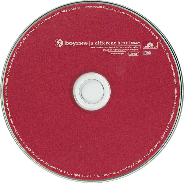 Boyzone : A Different Beat (CD, Album)