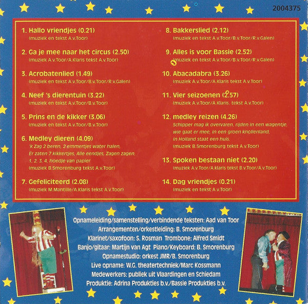 Bassie & Adriaan : Live! (CD, Album)