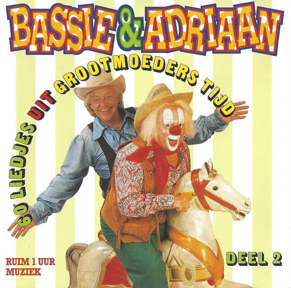 Bassie & Adriaan : 60 Liedjes Uit Grootmoeders Tijd Deel 2 (CD)