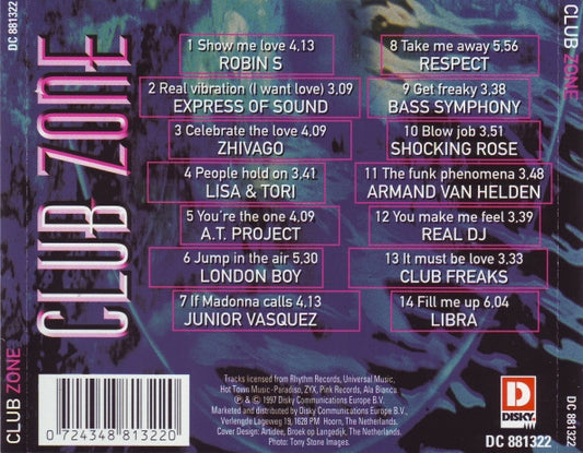 Various : Club Zone (CD, Comp)