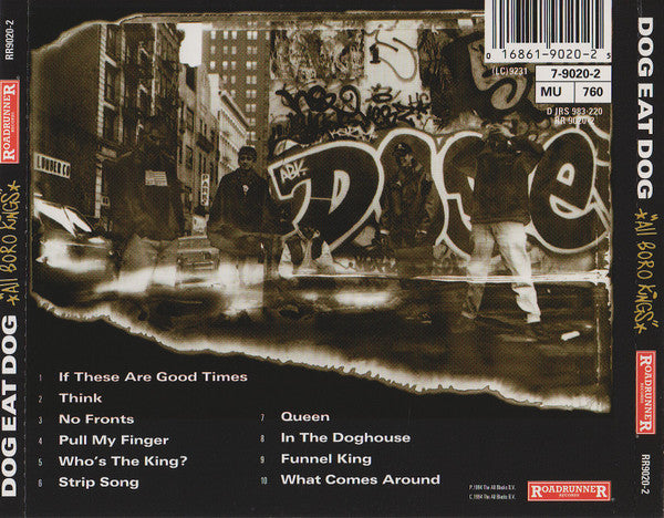 Dog Eat Dog : All Boro Kings (CD, Album)
