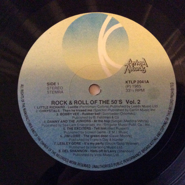 Various : Rock And Roll Of The 50's Volume 2 (2xLP, Comp, Gat)