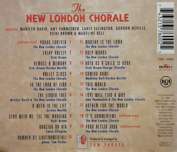 New London Chorale : Young Forever 15 Jaar Successen (CD, Comp)