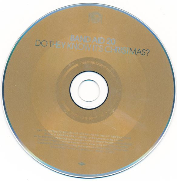 Band Aid 20 : Do They Know It's Christmas? (CD, Single)