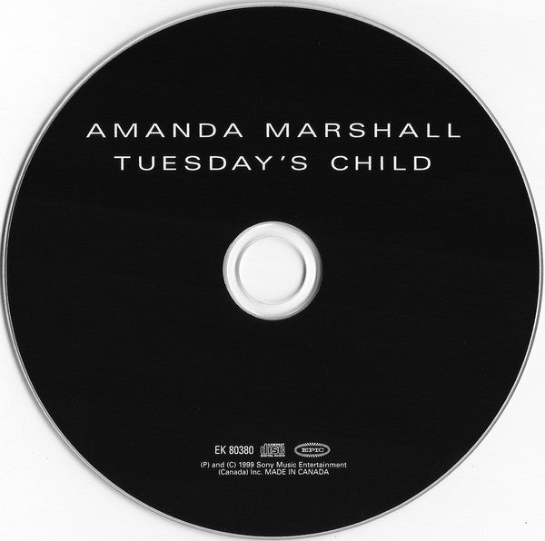 Amanda Marshall : Tuesday's Child (CD, Album)
