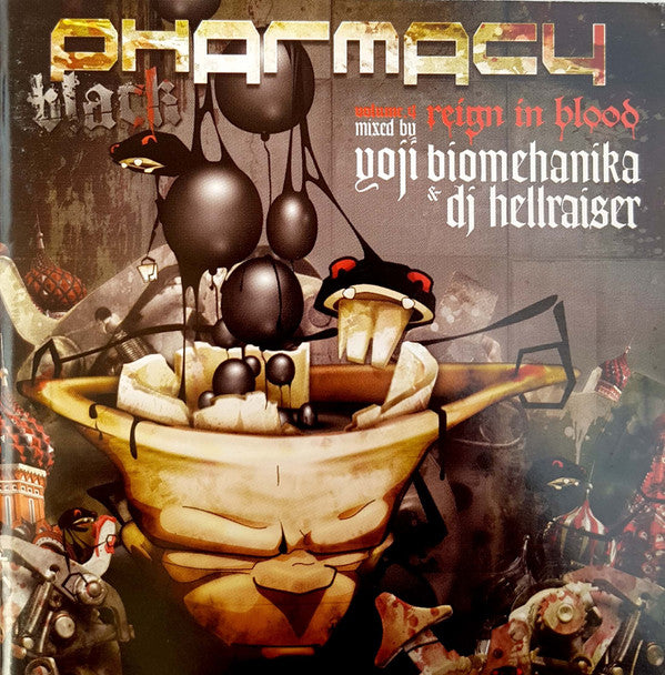 Yoji Biomehanika / DJ Hellraiser : Pharmacy Volume 4: (Black) Reign In Blood (2xCD, Mixed)
