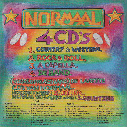 Normaal : 40 Joar Høken (4xCD, Album)