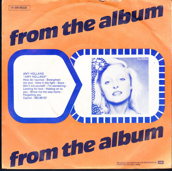 Amy Holland : How Do I Survive (7")
