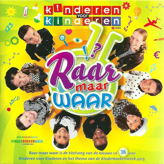 Kinderen voor Kinderen : Raar Maar Waar (CD, Single, Promo)