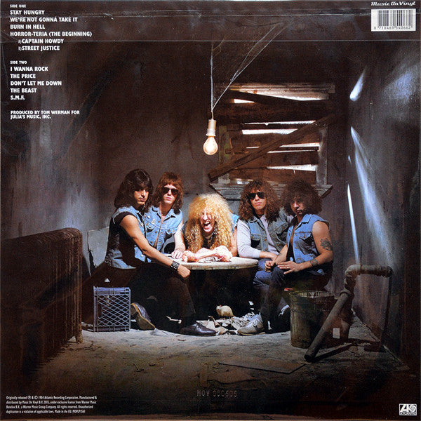 Twisted Sister : Stay Hungry (LP, Album, Ltd, Num, RE, Bla)
