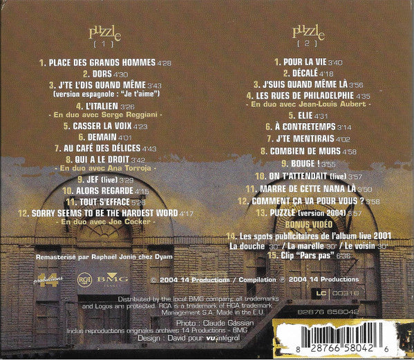 Patrick Bruel : Puzzle (2xCD, Comp, Dig)