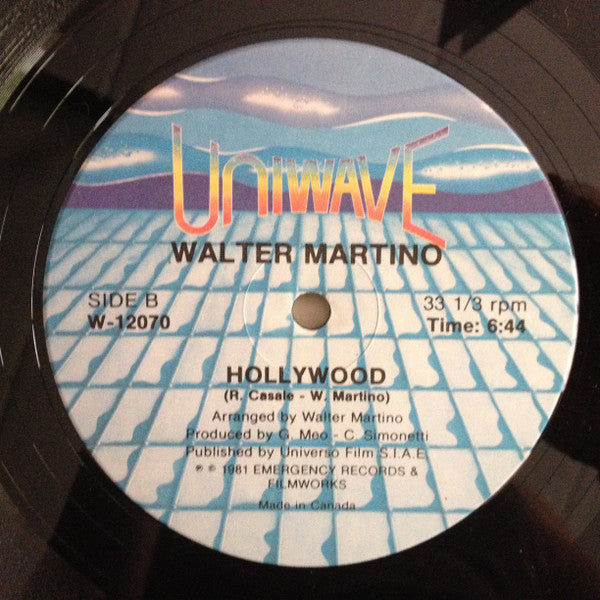 Walter Martino : Garbage Can (12")