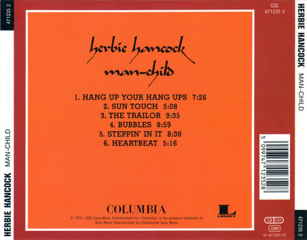 Herbie Hancock : Man-Child (CD, Album, RE, RM, RP)