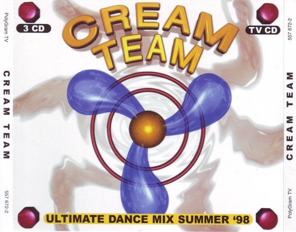 Various : Cream Team - Ultimate Dance Mix Summer '98 (3xCD, Mixed)