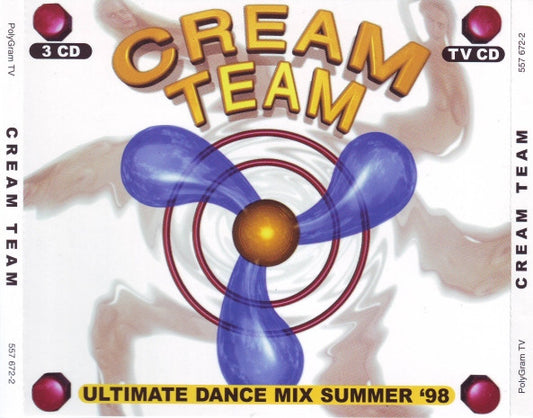 Various : Cream Team - Ultimate Dance Mix Summer '98 (3xCD, Mixed)