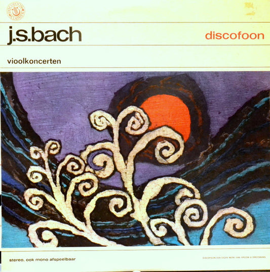 Johann Sebastian Bach : Vioolkoncerten (LP)