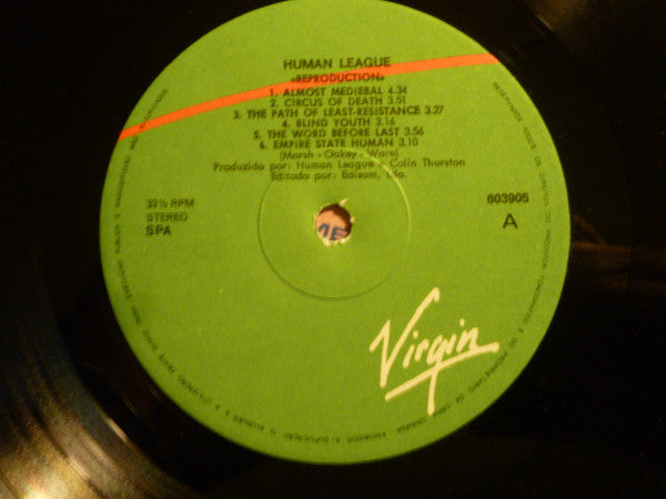 The Human League : Reproduction (LP, Album, RE)