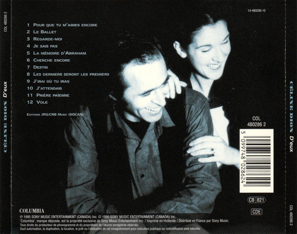 Céline Dion : D'Eux (CD, Album)