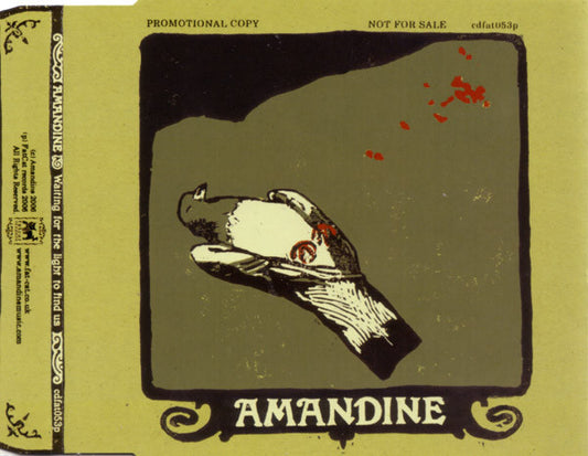 Amandine (2) : Waiting For The Light To Find Us (CD, Maxi, Promo)