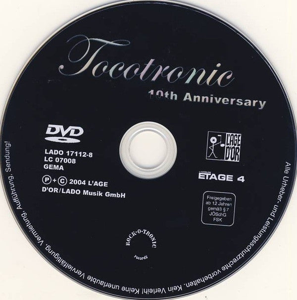 Tocotronic : Tocotronic 10th Anniversary (DVD, Comp + CD, Comp + Dig)