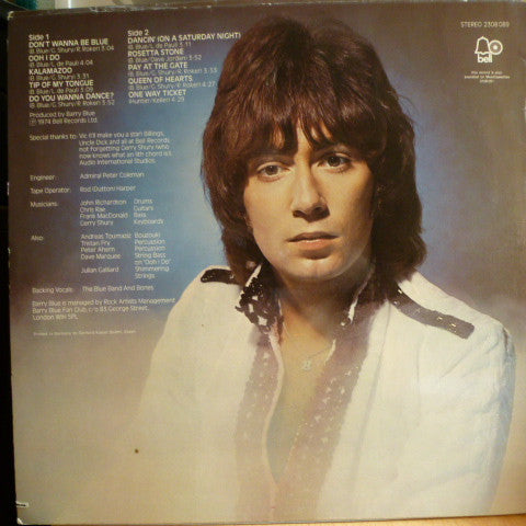 Barry Blue : Barry Blue (LP)