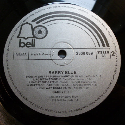 Barry Blue : Barry Blue (LP)