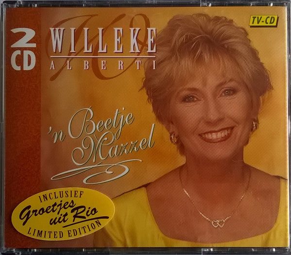 Willeke Alberti : 'n Beetje Mazzel (CD, Album, Ltd + CD, Single, Ltd)