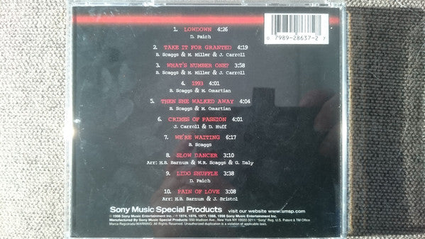 Boz Scaggs : Here's The Low Down (CD, Comp)